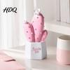 Macaron Style Cactus Resin Figurines Home Ornament Desktop Decor Durable Decor Geometric