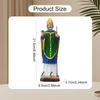 Figure Saint Statue Handmade Art Crafts Character Sculpture Resin Figurine for Table Bookcase Home