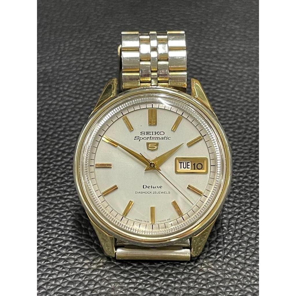 Used SEIKO Sportsmatic Deluxe 7619-7020S Automatic