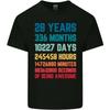 28th Birthday 28 Year Old Mens Light Cotton T-Shirt Unisex T-Shirt