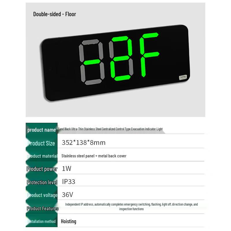 

SiYiAn Aurora Stainless Steel Centralized Control Emergency Sign Light Standard