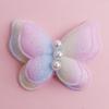 Pearl Butterfly Fabric Hair Clips: DIY Materials for Children's Accessories and Clothing Decorations