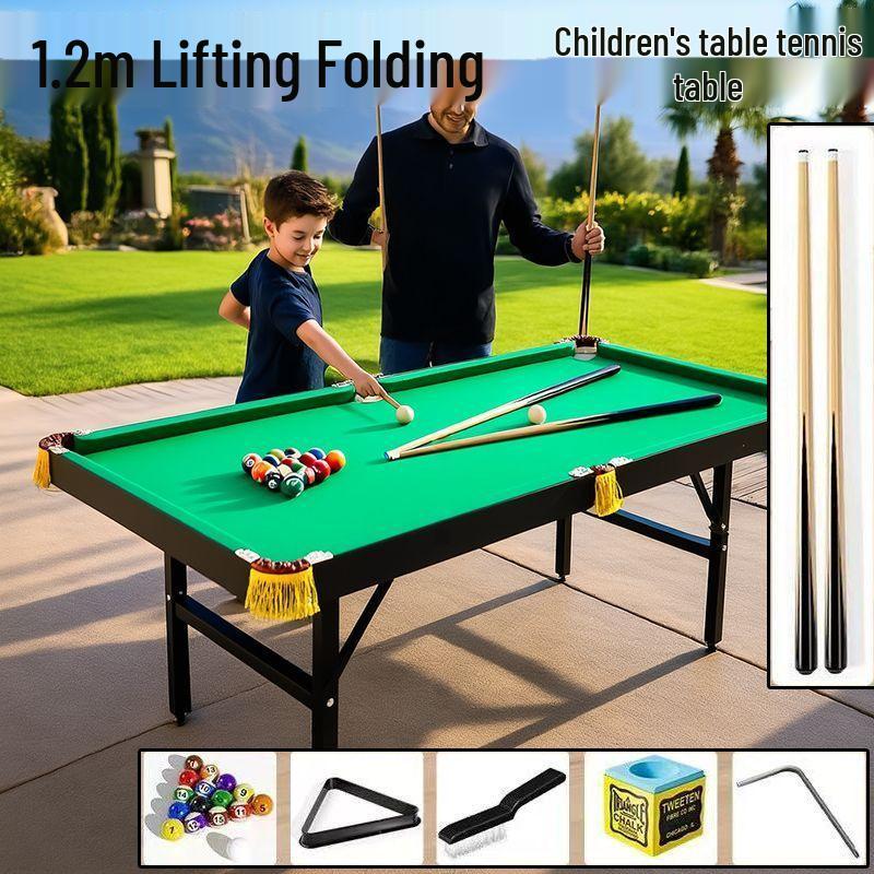 Large Folding Indoor Mini Billiard Table for Adults and Kids
