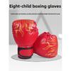 Tiger Flame Print Childrens Boxing Gloves Pu Material For Kids And Teens With Impact Protection For Training
