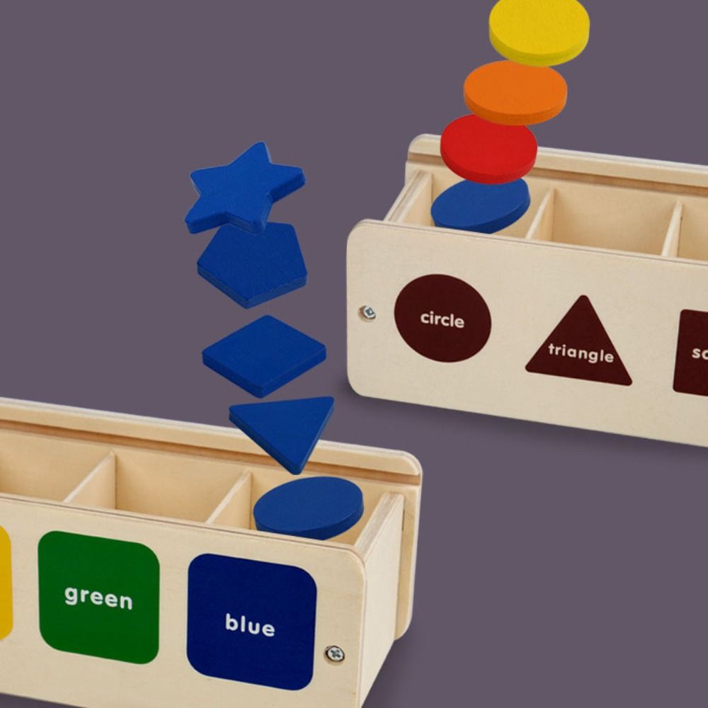 Geometric Cognition Shape and Color Sorting Toy Shape Sorting Educational Toys  Teaching AIDS