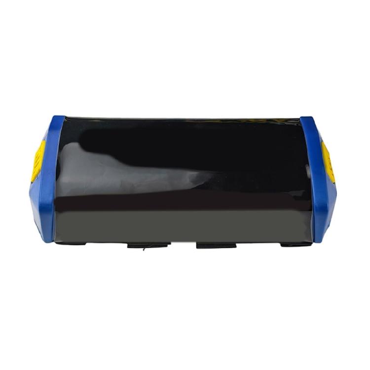 

Adjustable Shock Absorbing Chest Pad for Motorcycle Handlebars with Weatherproof Construction Enhanced Riding Comfort синій