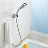 Handheld Shower Head Clog-Resistant Nozzles Handheld Shower Handset Rust Resistant Silver Finish