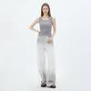 Gnarly Two Tone Ribbed Tank Top Knit Vest Es2kv660