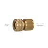 SATURNIA - Brass Hose Connector 1/2" Female, Tap Adapter, Tap Connector To Quick Connector