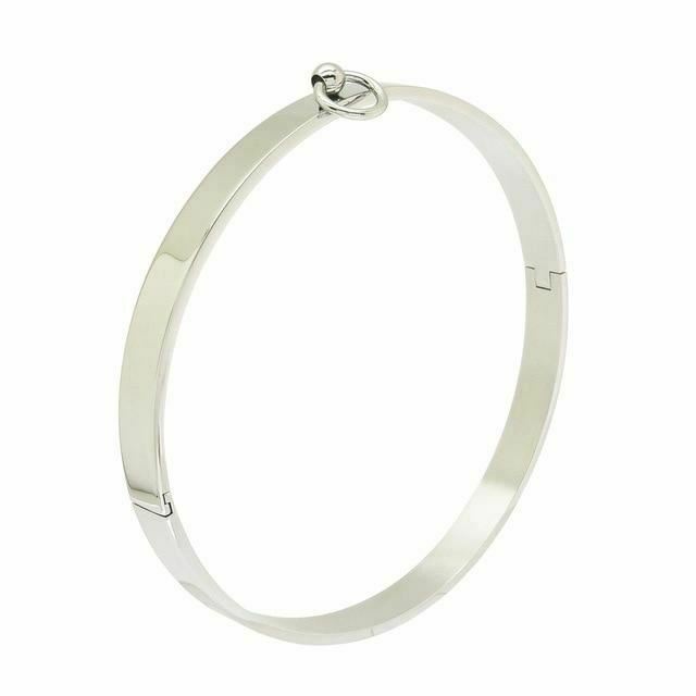 Gold Black Silver Polished Stainless Steel Slave Choker  Collar Collars & Leashes