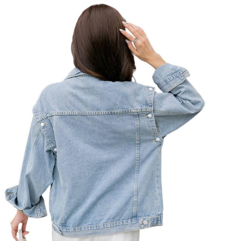 2026 Spring Korean-Style Detachable Sleeve Casual Jacket/Vest - Niche Design Denim Top