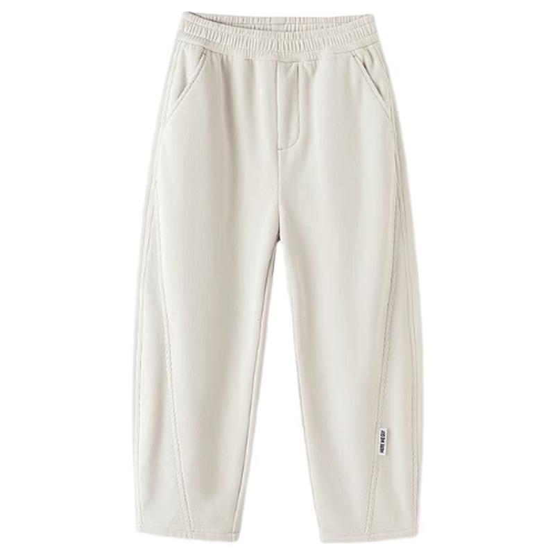 BalabalaOne Kids Fleece-lined Casual Winter Pants 110