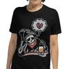 The From Reaper Death Beer Heart Goth Short-Sleeve Unisex T-Shirt