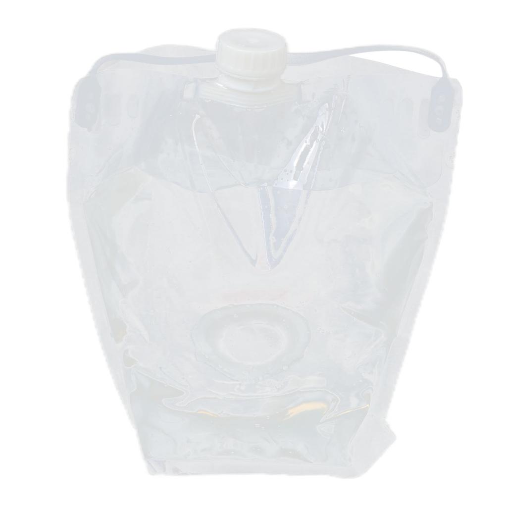 Folding Water Container 5L Outdoor PE Collapsible Container for Barbecue Camping Travelling