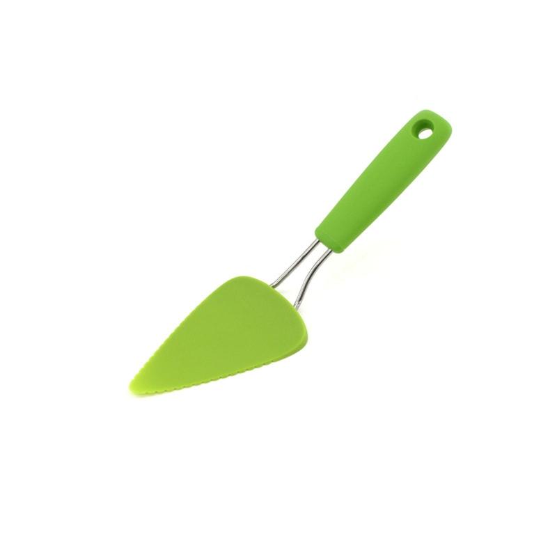 Термостойкая лопатка-перевертка Антипригарная посуда Термостойкая Гибкая Кухонная лопатка с прорезями Кухонная утварь 2 типа 1