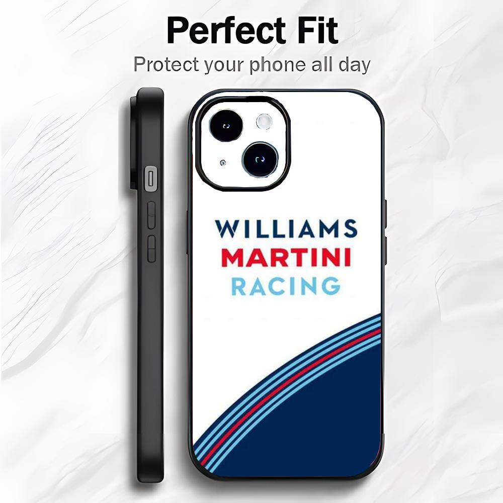 Motorsport Sponsor M-Martini Racing Phone Case Phone Case Soft Packaging Lightweight For iPhone17 16 15 14 13ProMax