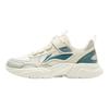 Li Ning Kids Sports Lifestyle Synthetic Leather Comfortable Soft Simple Non-Slip Shock Absorption Low-Top Casual Shoes Men Casual Shoes YKCU236-3