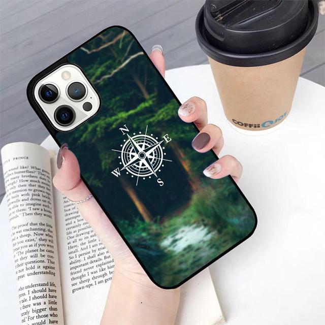 Compass Phone Case For Apple iPhone 17 Air Pro Max Plus Coque For iPhone 17 Air 14 15 16 13 12 Max Cover