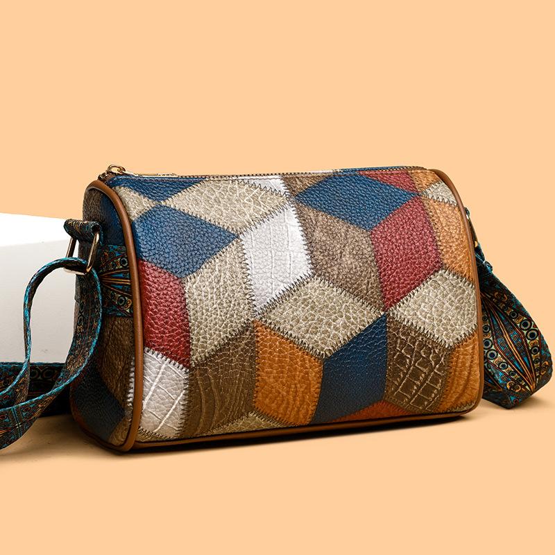 Luxury Fashion Design Women's Shoulder Bag Vintage Tote Handbag for Ladies Large Capacity Crossbody Messenger Pack KTB