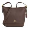 Jude 22 Logo Leather Shoulder Bag Small Women Shoulder Bag Brown CBH18-IMV2R