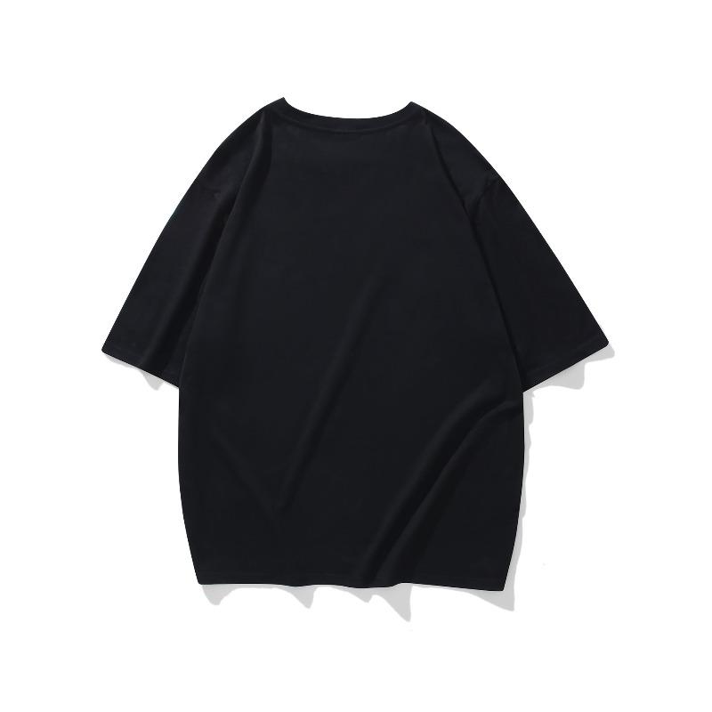 European Size Men's Fashion Trendy Short Sleeve Printed T-Shirt