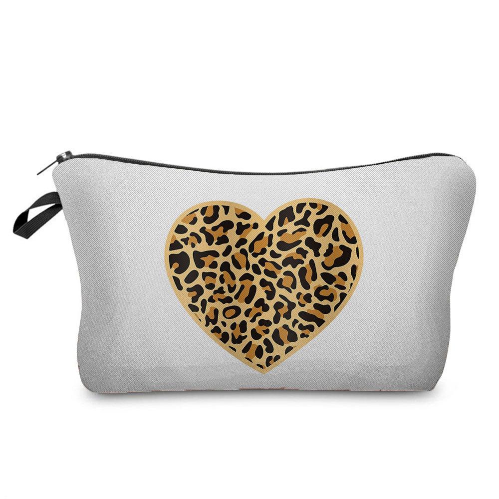 Women Lips Print Cosmetic Bag Toiletries Organize Travel Storage Case 6382