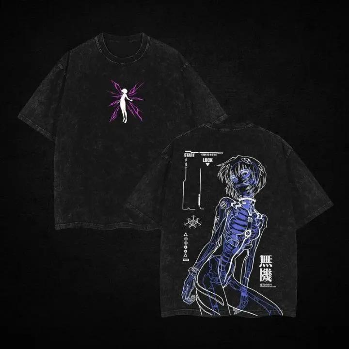 

Anime Attack On Titan Eren Jaeger Print T Shirt Men Women Tshirts Washed Cotton Tee Yk Harajuku Gothic Short Sleeve Tshirt Men M