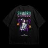 Demon Slayer Butterfly Shinobu Insect Hashira Anime Graphic Black T Shirt for Unisex 2026 Summer Cotton Short Sleeve Casual