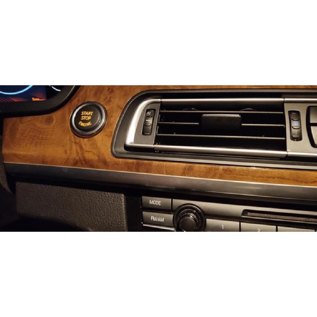 Engine Start Stop Button Switch Cover Black For BMW F01 F02 F10 F11 5/7 Series