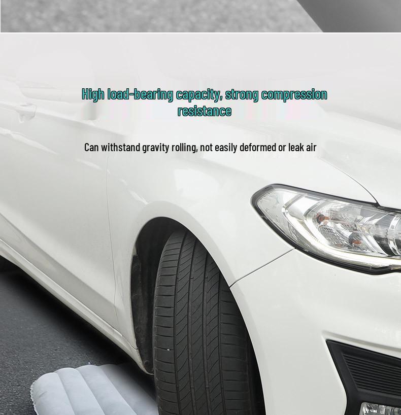 Rear Seat Car Inflatable Mattress - Foldable Travel Sleeping Pad for Car Interior