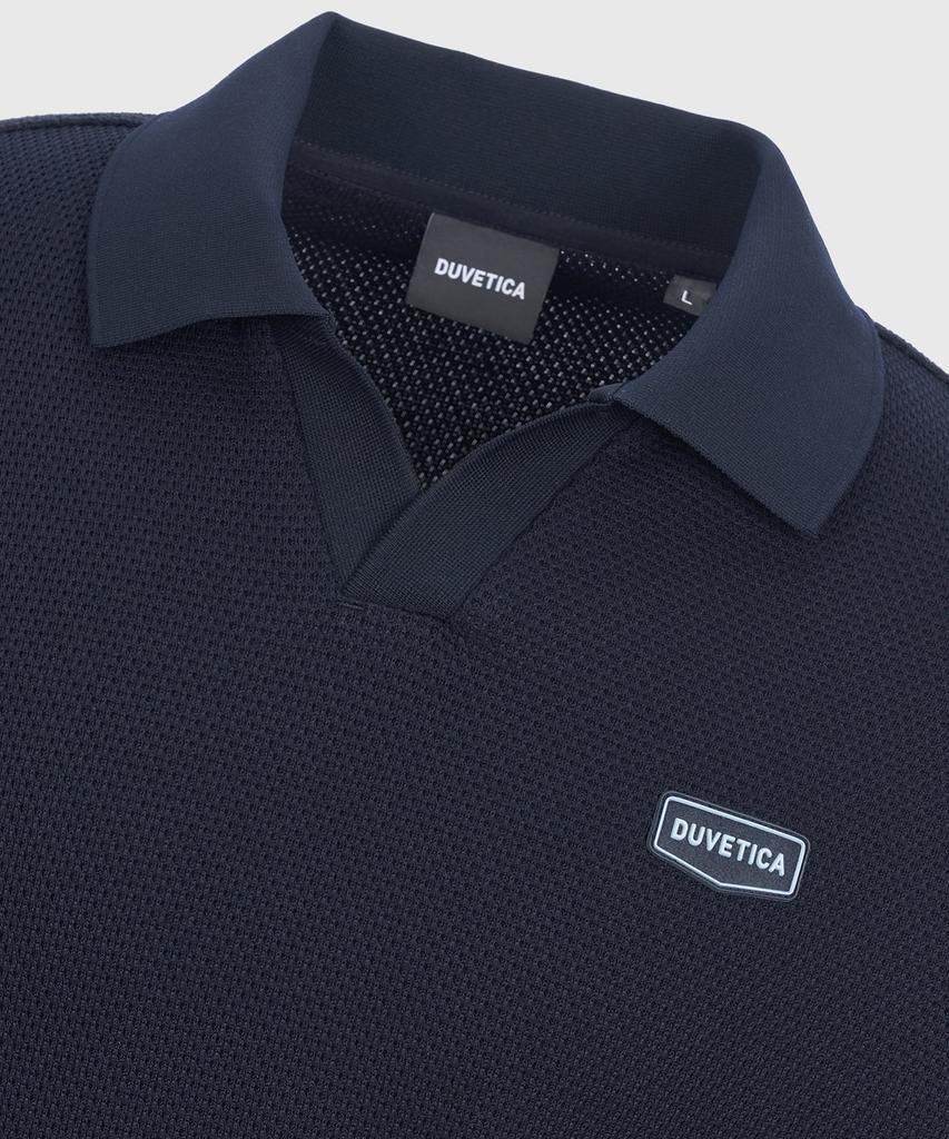 DUVETICA Matarello (Dark Navy) (Men'S Short-Sleeve Polo Shirt)