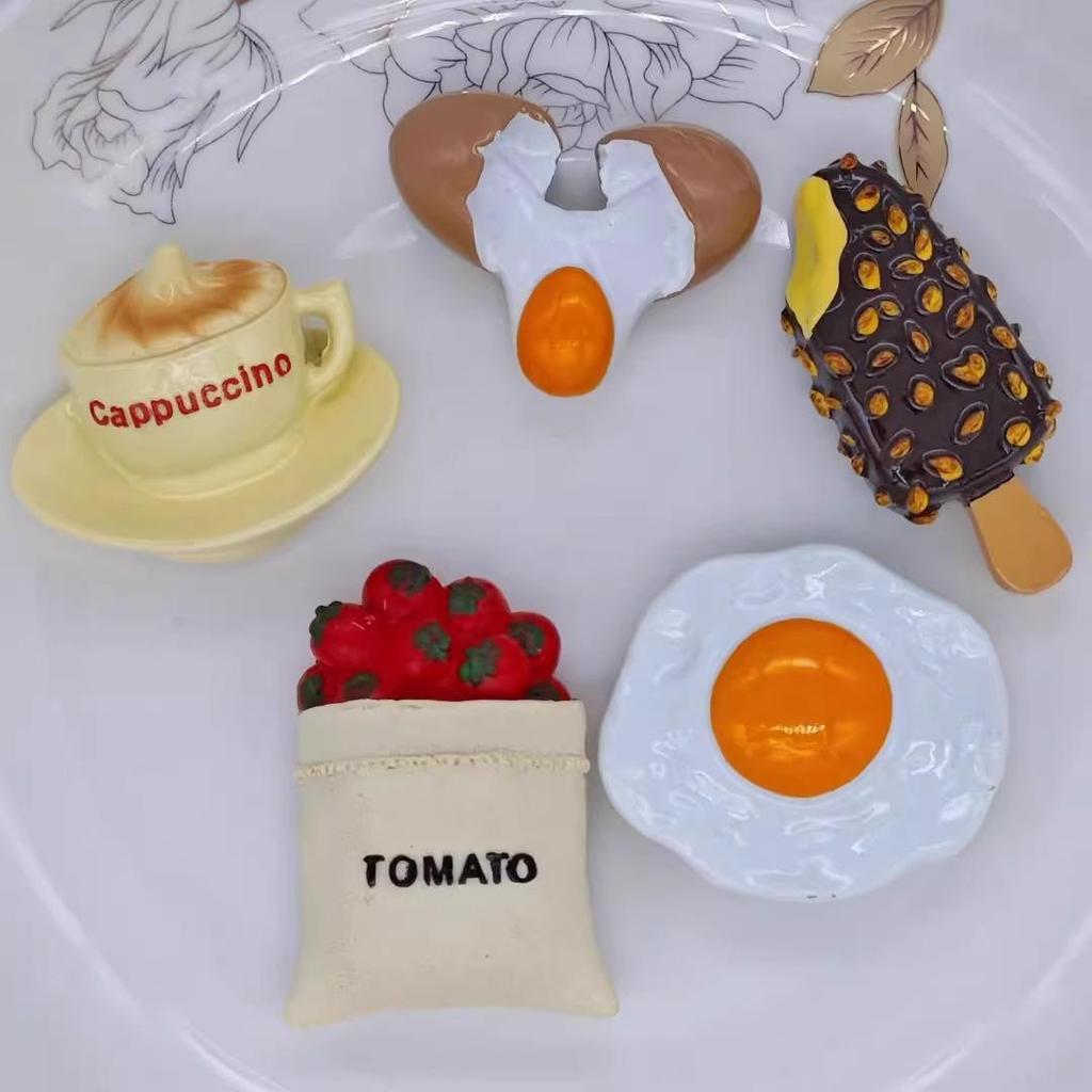 3D Stereoscopic Magnetic Food & Vegetable Fridge Magnets