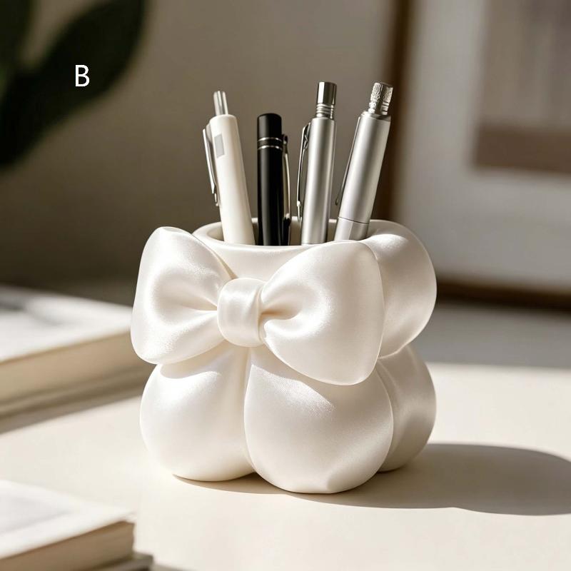 3D Fashion Desk Storage Bucket Multifunctional Eco-Friendly Makeup Brush Organizer Pen Holder for Student Dorm