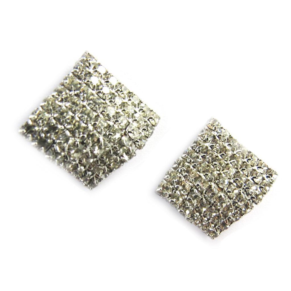 

Les Trésors De Lily [M1906] - Белые дизайнерские серьги Sissi (15 мм)