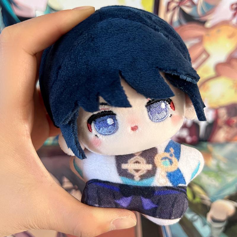15Cm Genshin Impact Anime Plush Toys Kazuha Xiao Scaramouche Venti Cartoon Figure Stuffed Doll Pendant Keychain Gift For Kids