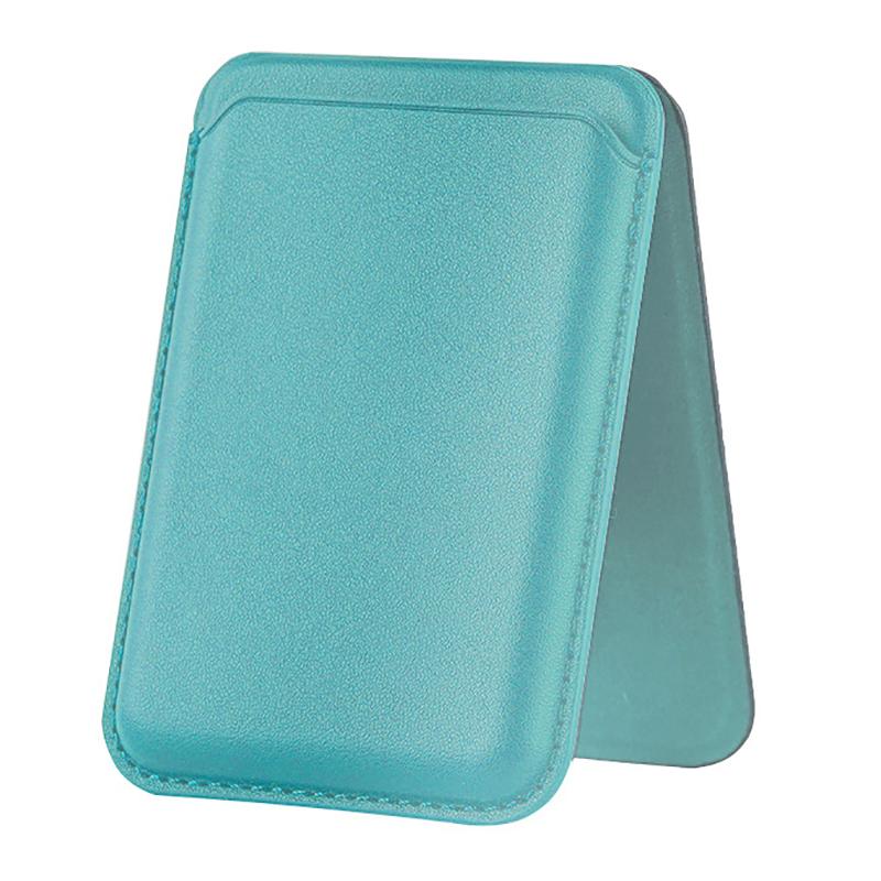 Magnetic For Magsafe Leather Wallet Card Holder For Iphone 16 15 14 13 Pro Max Hide Phone Stand Bank Id Card Holder Pocket Cover