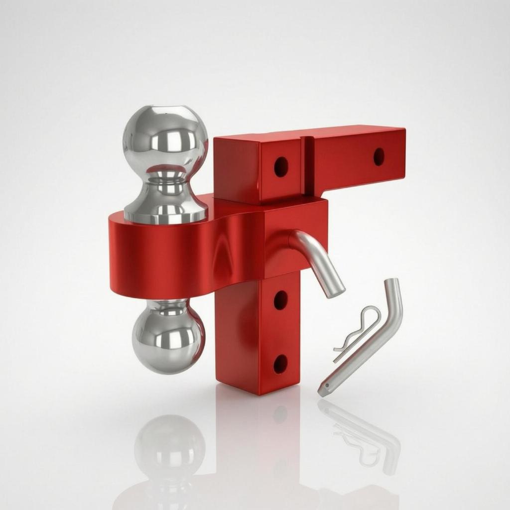 Dual Ball Coupler Forged with Balls Secure for Towing