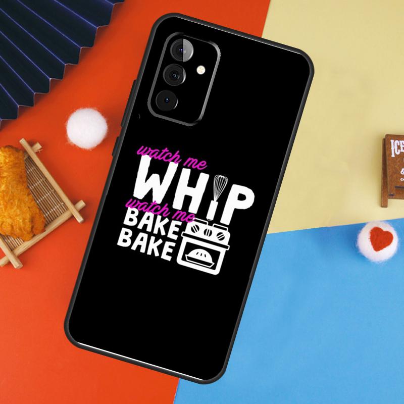 Love Baking Chef Knife Case For Samsung Galaxy A53 A33 A13 A54 A34 A14 A56 A36 A16 A06 A12 A32 A52 A35 A17 A15 A55