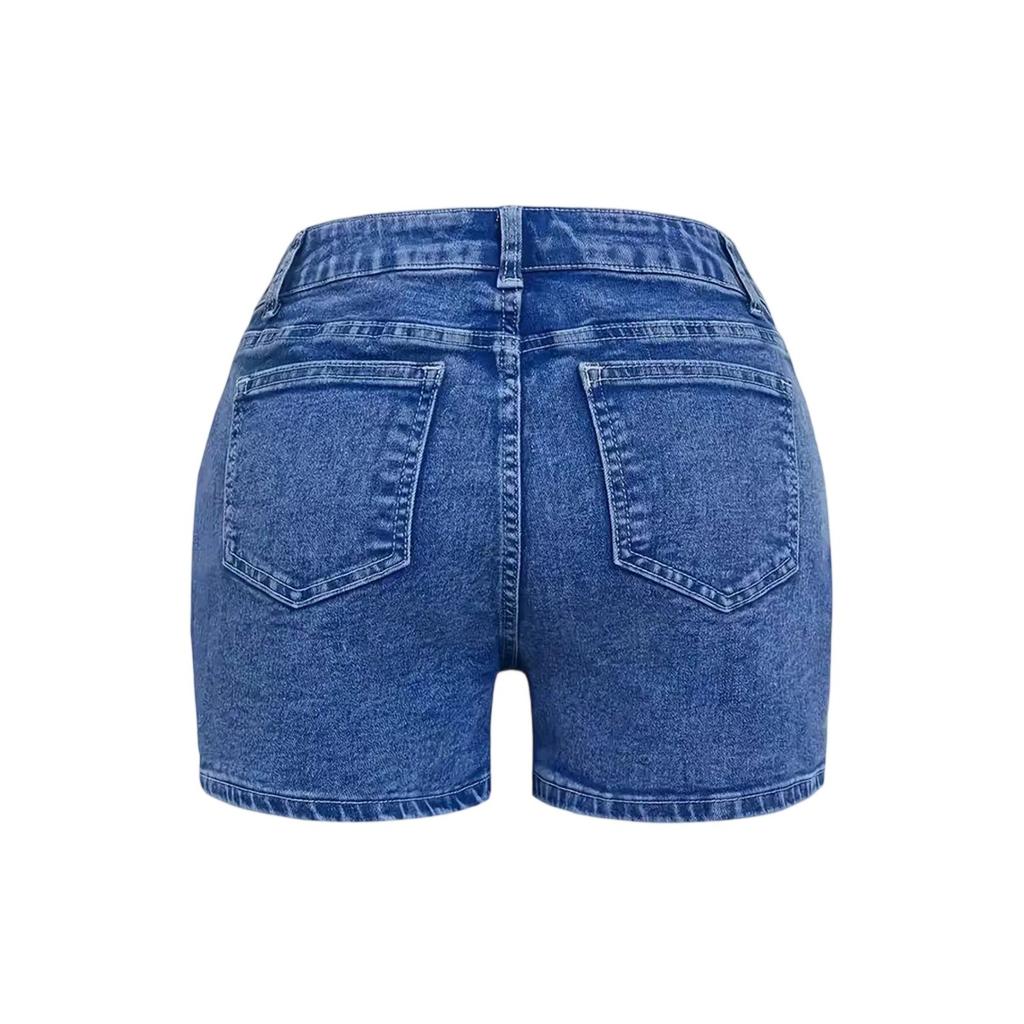 Women's Denim Classic Versatile High Waist Fashionable Shorts