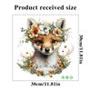 Cute Fox Bathroom Sticker Creative Toilet Lid Decoration Waterproof Self-Adhesive Vinyl