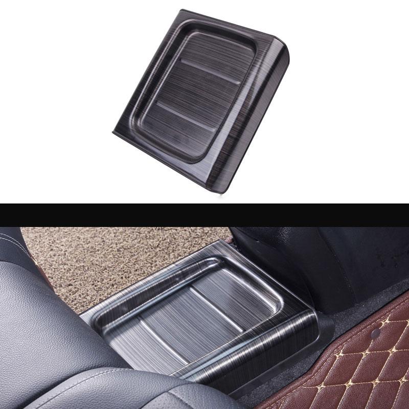 

For Mercedes Benz E Class W213 E200l 300l 2016 2017 2018 2019 Stainless Steel Interior Molding Rear Row Protection Cover Trim чёрный