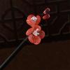 Hanfu Dress Chinese Hair Clips Handmade Flower Wooden Hair Fork Hairpin Hair Sticks