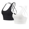 FLYSHION Wireless Sports Sturdy Perfect for Yoga and Training Women's Bra, 2-Pack, Support,