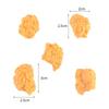 Artificial Chicken Popcorn Simulation Food Model for Home Kitchen Bakery Shop Display Realistic Snack Decor Props