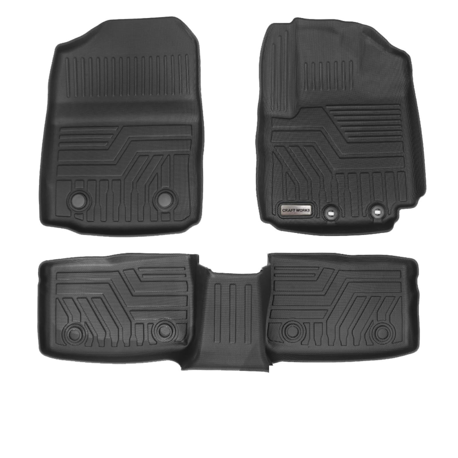 

by an Automotive Craftworks Floor Mats for Toyota Probox 160 Series Waterproof 3D Mats 1st 2nd Row Interior Accessories CRAFT WORKS NSP160V NCP160V