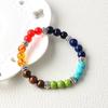 Fashion Women 7 Colors Beads Charm Lava Stones Gift Bracelet
