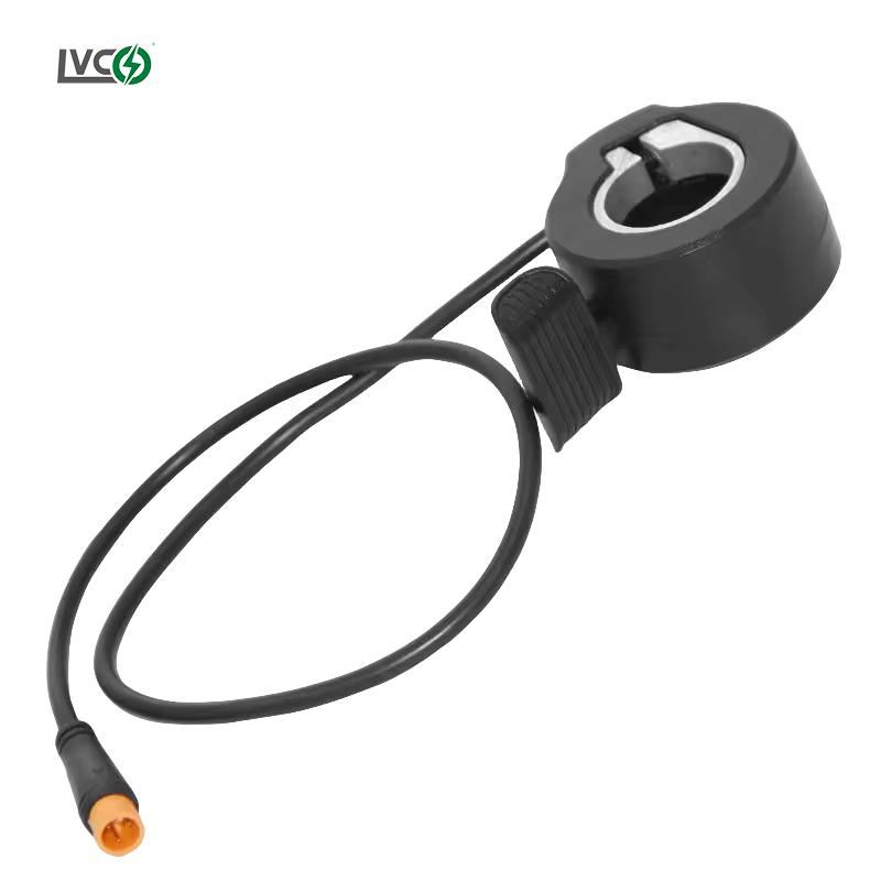 LVCO Electric Scooter Bicycle 130X Thumb Throttle Ebike Electric Bike Accessories чёрный