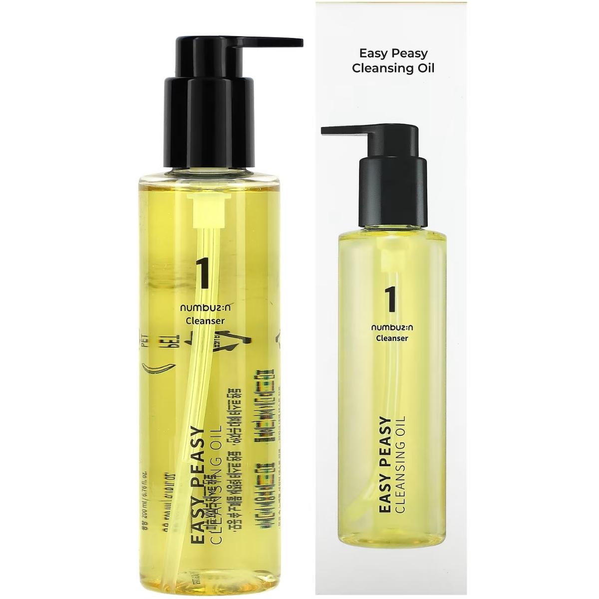 

Numbuzin No.1 Easy Peasy Cleansing Oil 200 ml - olejek oczyszczający