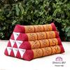 Thailand Triangle Tatami Cushion: Kapok Lumbar Pillow & Sofa Back Support.