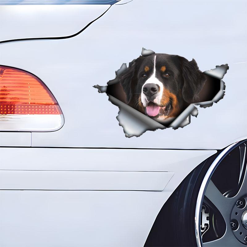 Bernese Mountain Dog Car Bumper Window Stickers For Car Truck Van Fashion Decals Vinyl Material Stickers
